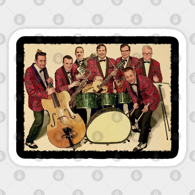 Twistin' the Night Away Bill Haley's Iconic Rock Fashion Sticker by Super Face